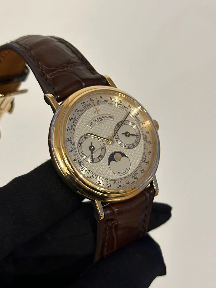 Vacheron Constantin Patrimony Certified Triple Date Moonphase 47052